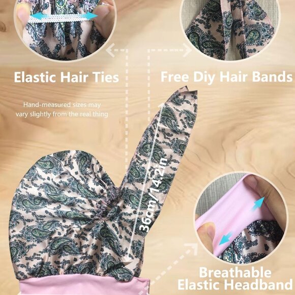 Chemo Headwear for Women Head Scarf Headwraps Silky Soft Turbans for Women Cance - Picture 4 of 6